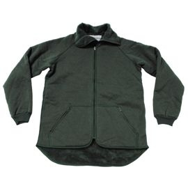 NL JACKET - FLEECE - OD GREEN - MILITARY SURPLUS - USED