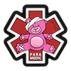 JELVÉNY PARAMEDIC URSUS (PVC) - RÓZSASZÍN/FEKETE - M-TAC