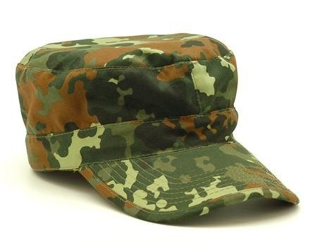 FIELD CAP US ARMY BDU (RIP-STOP) FLECKTARN CAMO