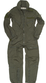 NÉMET REPÜLÉSI OVERALL - ZSÁLYAZÖLD - KATONAI FELESLEG - HASZNÁLT