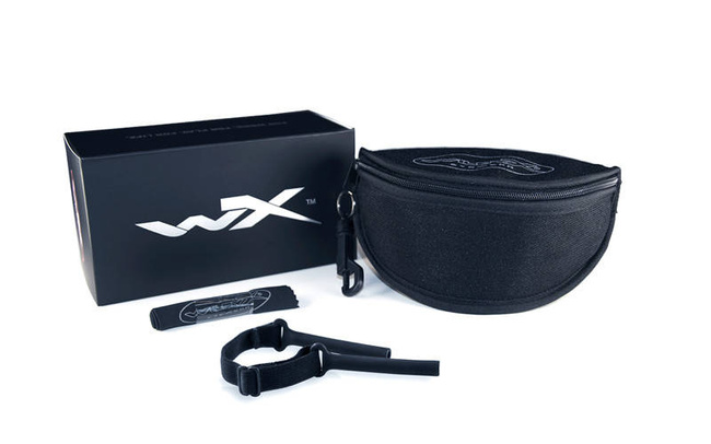 Glasses - Wileyx - XL-1 AD COMM Smoke/Clear/Rust Matte Black Frame