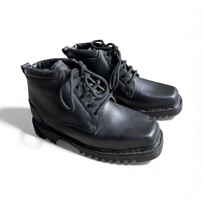 KATONAI BŐR BAKANCS - HEGYI VADÁSZOK - KATONAI TÖBBLET RÓMAI HADSEREG - FEKETE - MINT ÚJ