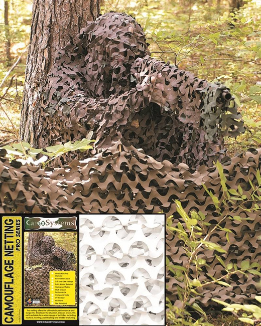 ÁLCÁZÓ HÁLÓ - "PRO CRAZY CAMO" - Mil-Tec® - FEHÉR - 2.4 x 3 M