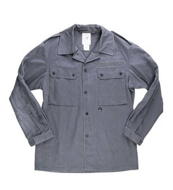 TÁBORI ING - SZÜRKE - NÉMET KATONAI FELESLEG - HASZNÁLT