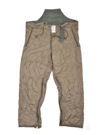 GENUINE GERMAN ARMY O.D. QUILT LINER FOR WET WEATHER PANTS (10 PCS PER PACK) OLIVE