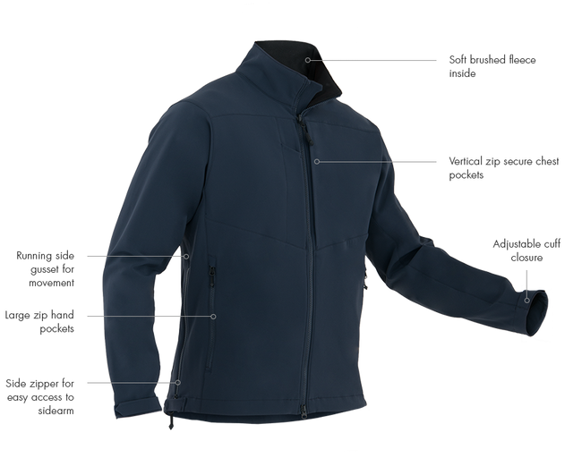 FÉRFI TACTIX SOFTSHELL DZSEKI