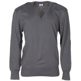 OSZTRÁK PULÓVER - SZÜRKE - KATONAI FELESLEG - MINT ÚJ