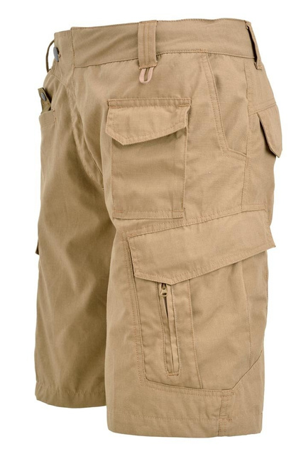 SHORT PANTS - "ADVANCED TACTICAL" - DEFCON 5® - COYOTE TAN