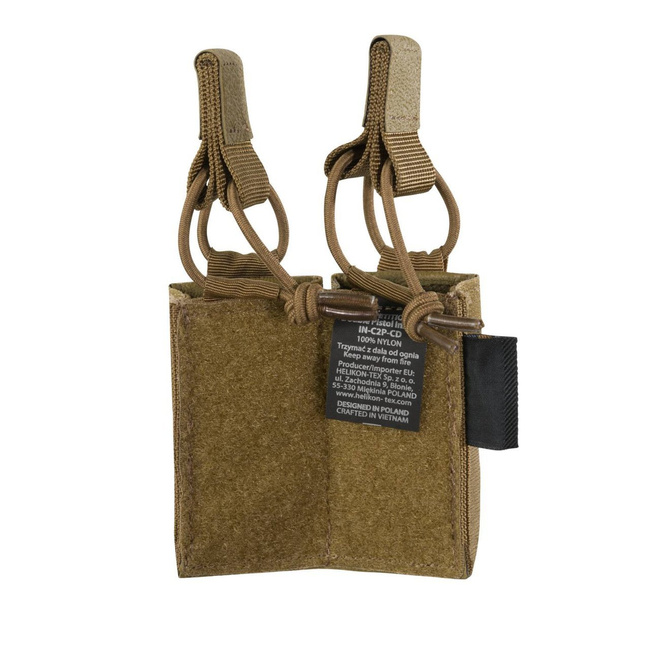 COMPETITION DOUBLE PISTOL INSERT TÁRTARTÓ - COYOTE - HELIKON