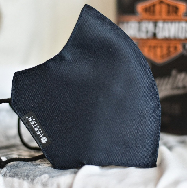 Urban Gear reusable EDC mask with integred filter - Lecter Tactical - Midnight Blue