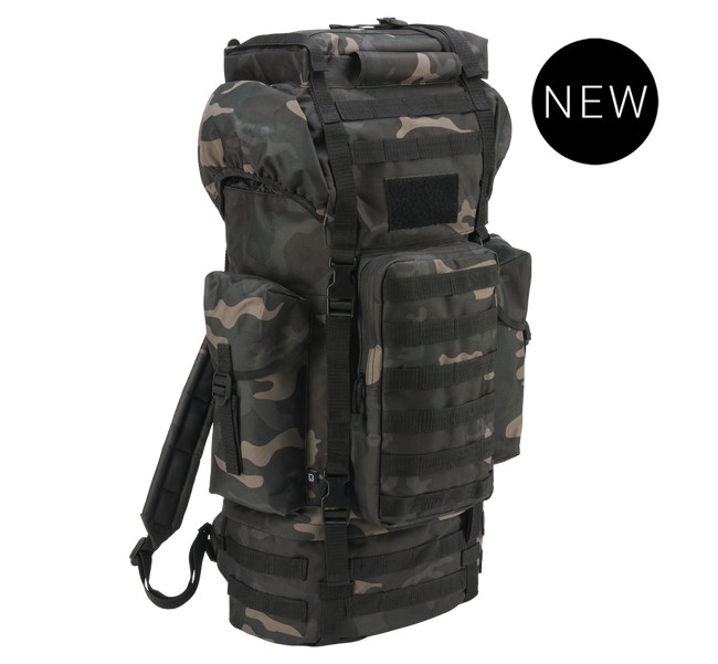 HÁTIZSÁK KAMPFRUCKSACK MOLLE - DARK CAMO - BRANDIT