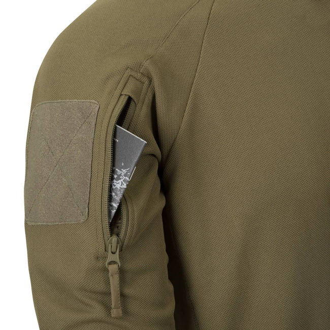 HOSSZÚ UJJÚ PÓLÓING - "RANGE®" - Helikon Tex® - ÁRNYÉK SZÜRKE