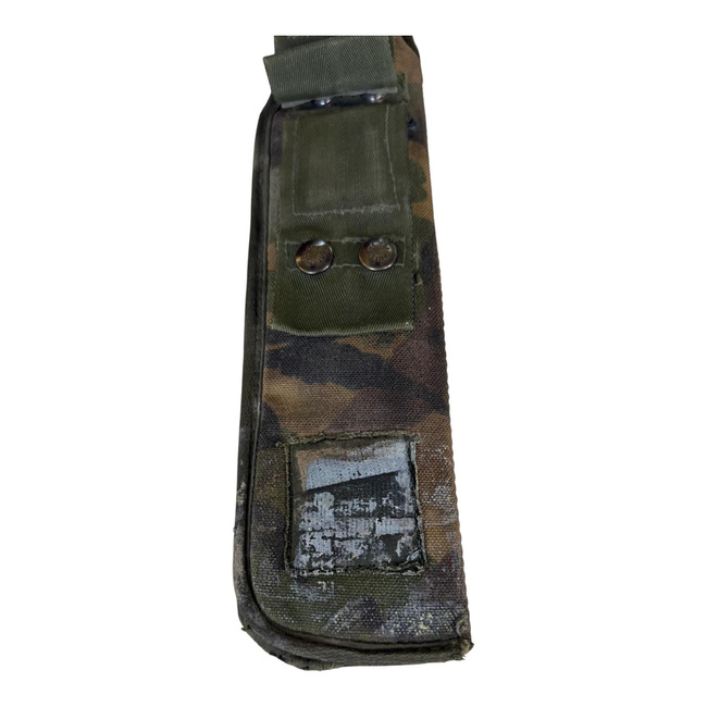 GB bayonet sheath, DPM camo, used - without bayonet