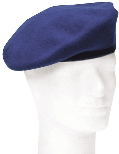 German Blue Beret Orderly Used