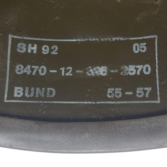 Kevlar Ballistic Helmet - Model M92 - German Armed Forces (Bundeswehr) Military Surplus - Used