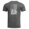 T-SHIRT - AGERON AMERICAN FLAG - Pentagon® - WOLF GREY
