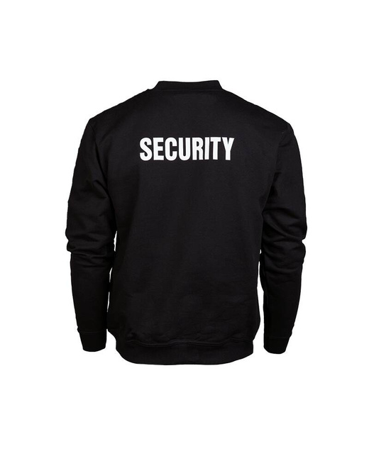 BLACK SECURITY SWEATSHIRT