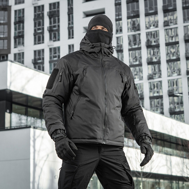 Winter Jacket for Temperatures Down to - 20 Degrees Celsius - Alpha Gen.III Pro - Black - M-Tac