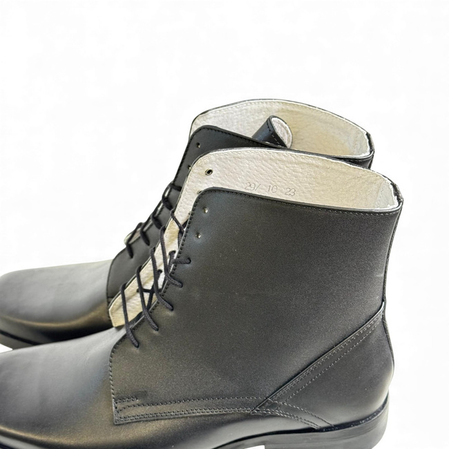 LENOX Lace-Up Boots - Black - Like New