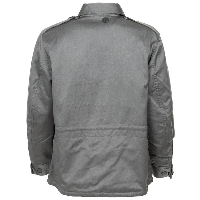 NŐI COMBAT DZSEKI - SZÜRKE - DÁN KATONAI TÖBBLET - MINT ÚJ