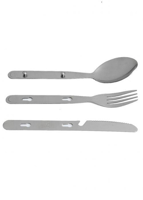 CAMPING CHOW KIT - 3 PIECES - STAINLESS STEEL