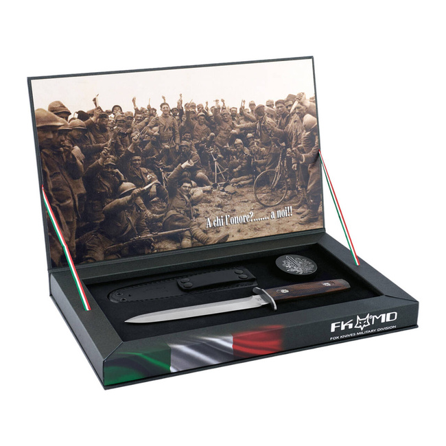 Fox Knives Arditi Ziricote kés