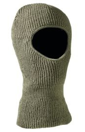 BALACLAVA ACRYLIC 1-HOLE OLIV
