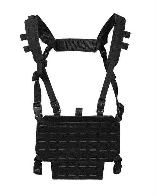 LIGHTWEIGHT TACTICAL CHEST RIG - Mil-Tec® - BLACK