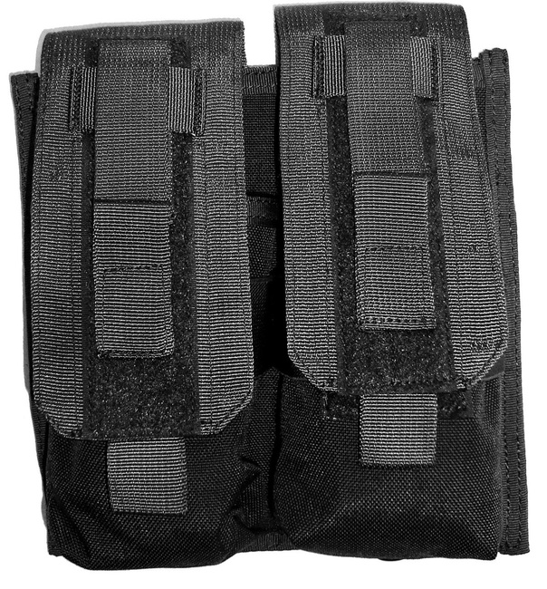 DUPLA TÁSKA MAGAZINOK SZÁMÁRA - DEFCON 5® - FEKETE