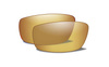 KOBE Pol Amber Gold Mirror Extra Lenses