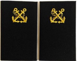 Embroidered captain marine fluvial emblem