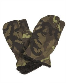 CZECH CAMO 3-FINGER KESZTYŰ LINED M95 HASZNÁLT