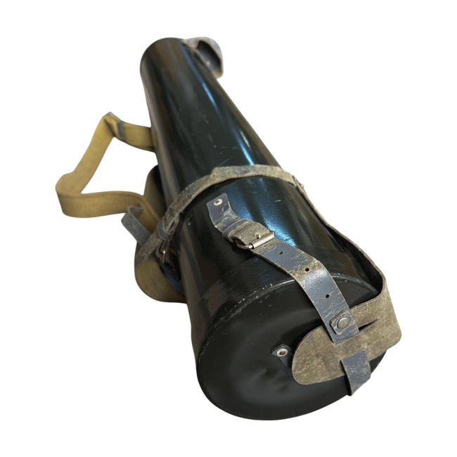 SZTEREOSZKÓPOS TÁVOLSÁGMÉRŐ FÉM SZÁLLÍTÓDOBOZZAL, MÉRŐRÚDDAL ÉS ÁLLVÁNNYAL-        - WWII - VALÓDI RÓMAI KATONAI FELESLEG - DECO/JÓ ÁLLAPOTBAN