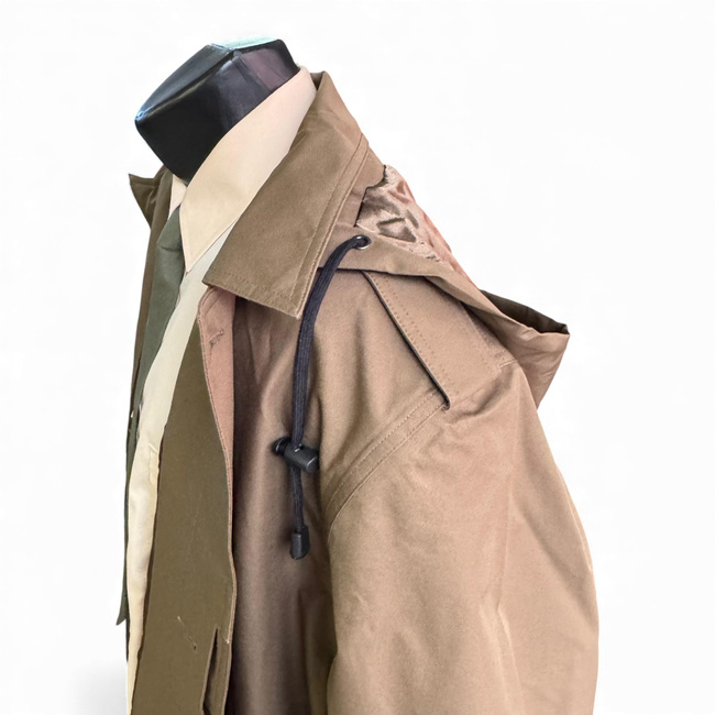 TRENCHCOAT, RAIN COAT - ROMANIAN ARMY - KAKI