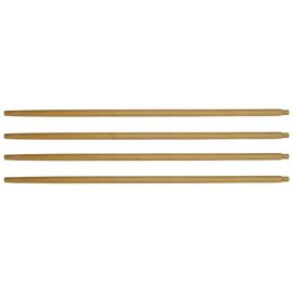 US pole, folding cot, insect bar, wood, length: 30 inch = 76,2 cm