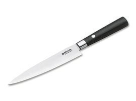 KITCHEN KNIFE DAMASCUS BLACK UTILITY KNIFE - BOKER