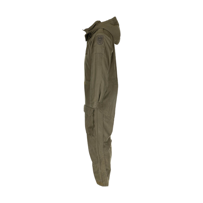 Military hooded coveralls - Austrian Army surplus - OD green - Used