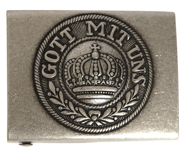 BELT BUCKLE FIELD GREY