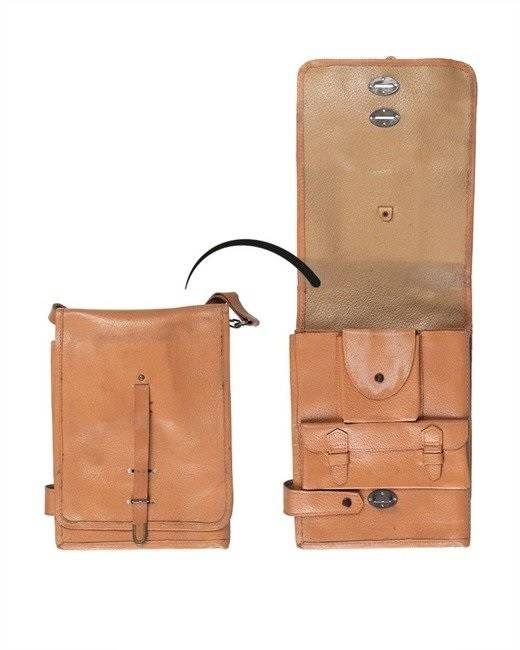 TÉRKÉP TOK - BARNA MŰBŐR - KATONAI TÖBBLET MAGYAR HADSEREG - HASZNÁLT