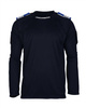 Dark blue long sleeves shirt with epaulets for IGJR