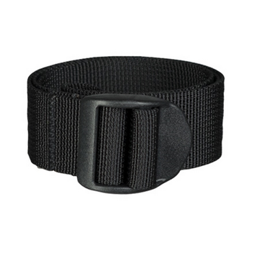 BLACK 25MM STRAP WITH BUCKLE 60CM