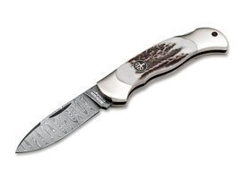 "JUNIOR SCOUT SPEARPOINT DAMASCUS" Zsebkés - BOKER PLUS