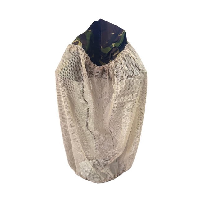 Boonie hat with insect net included - Romanian military surplus - Woodland camouflage - In good condition  