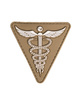 DARK COYOTE PVC MEDICAL 3D PATCH W.HOOK&LOOP CLOS.