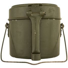 ALUMINIUM CANTEEN - GENUINE MILITARY SURPLUS ROMANIAN ARMY - Good condition