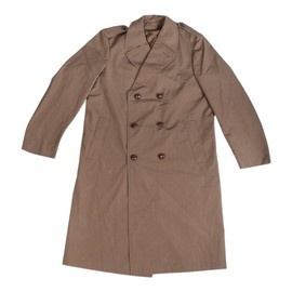 KHAKI TRENCH KABÁT BÉLÉS NÉLKÜL - KATONAI FELESLEG A HOLLAND HADSEREGTŐL - HASZNÁLT