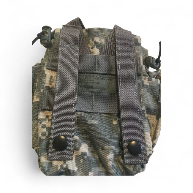 Molle tasak víztartályhoz - Amerikai hadsereg katonai felesleg - ACU kamuflázs - Használt