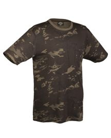 PÓLÓ - Mil-tec® - MULTITARN FEKETE