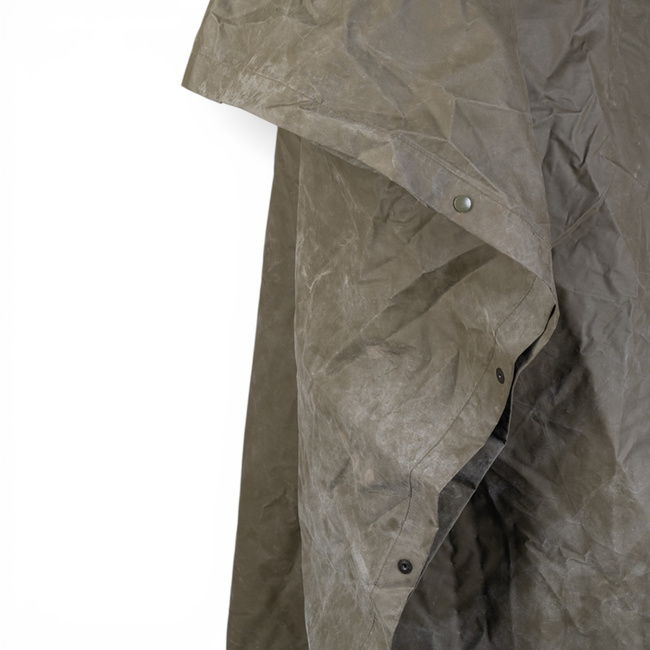 Esőponcsó - Francia Hadsereg katonai surplusz - OD zöld - Használt