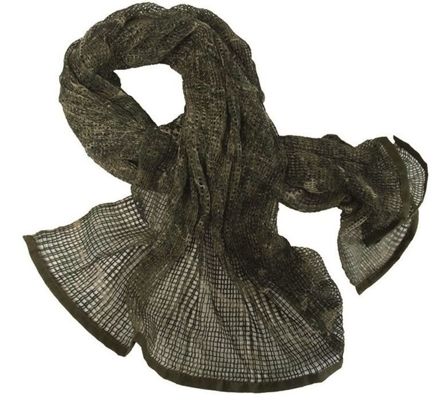 NET SCARF PES - 190x90 CM - Mil-Tec - DIGITAL WOODLAND